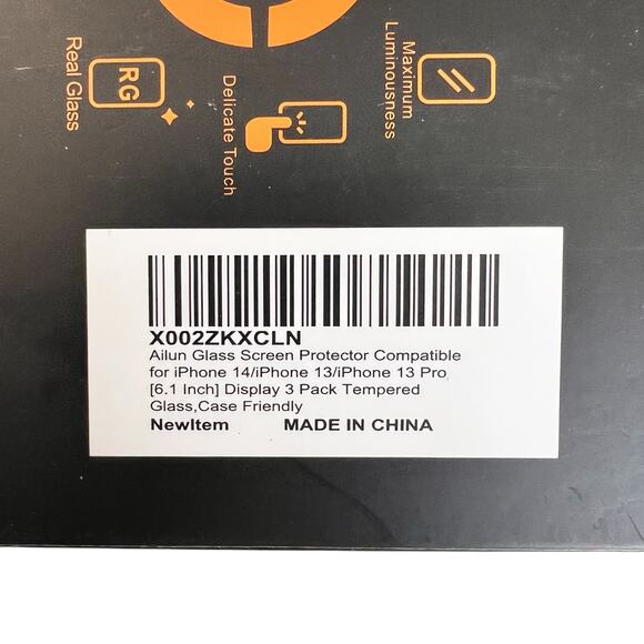 New Tempered Glass iPhone Screen Protectors 16e iPhone 14 iPhone 13 &13 Pro READ - Picture 3 of 9